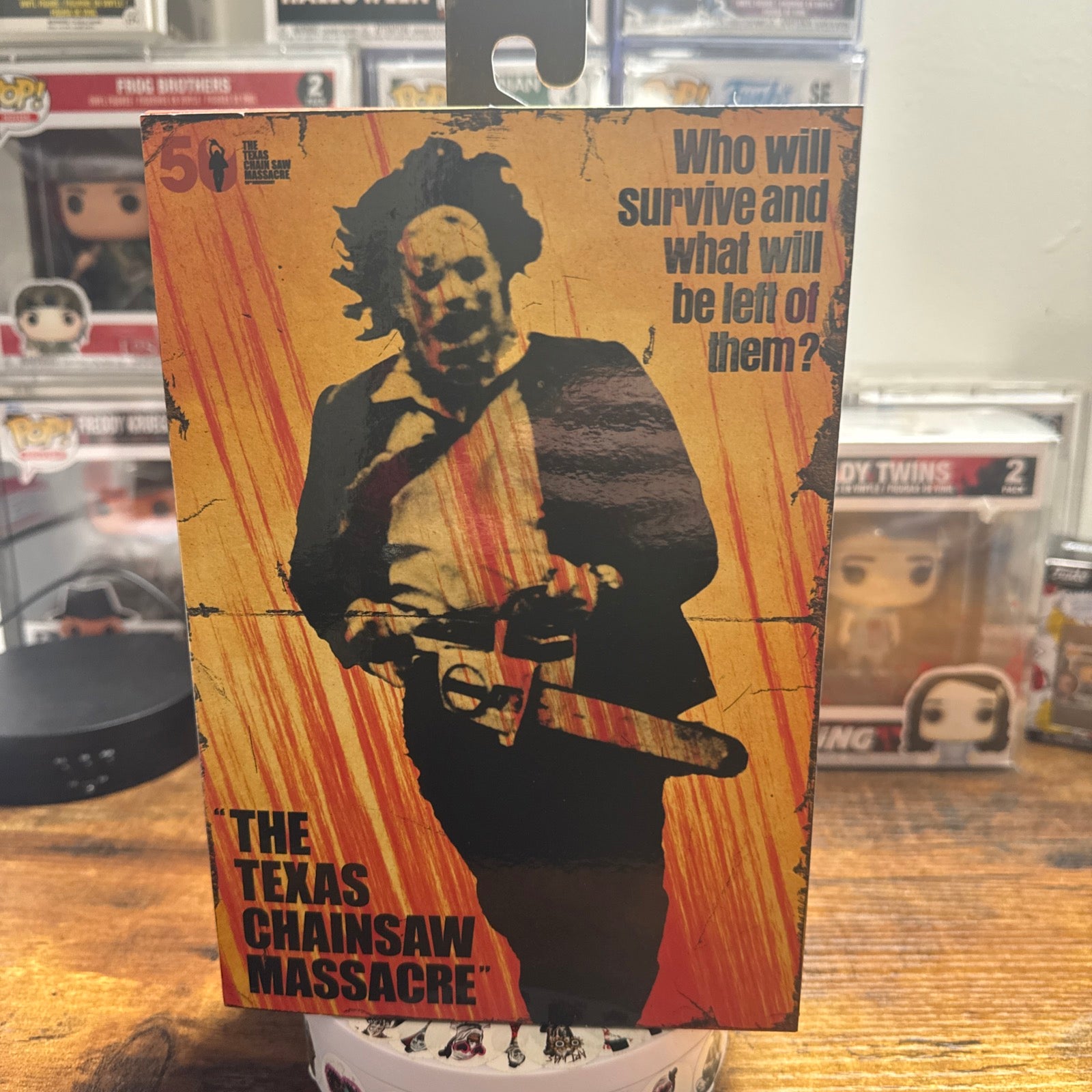 Leatherface Pretty Woman 7” Figure 50th Anniversary The Taxas Chainsaw Massacre