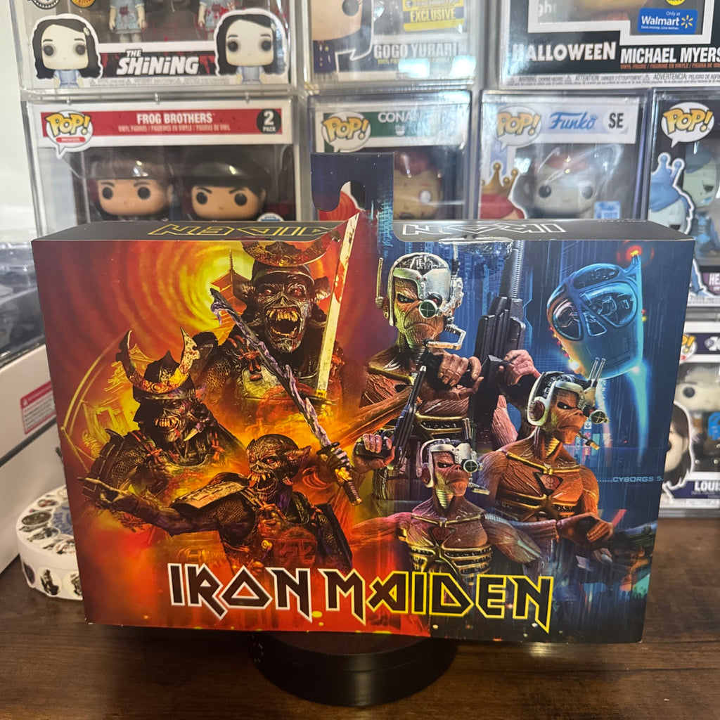 Iron Maiden Future Past World Tour Action Figure 2 Pack 7” Figures