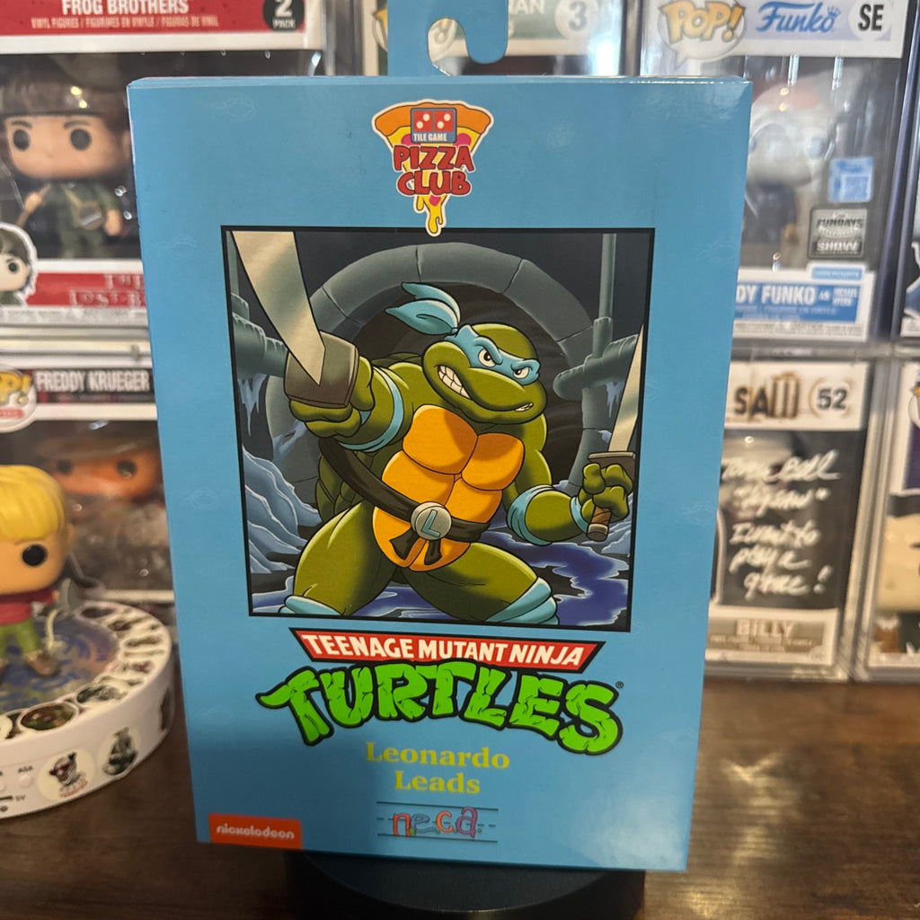 Leonardo 7” Figure Teenage Mutant Ninja Turtles TMNT Pizza Club