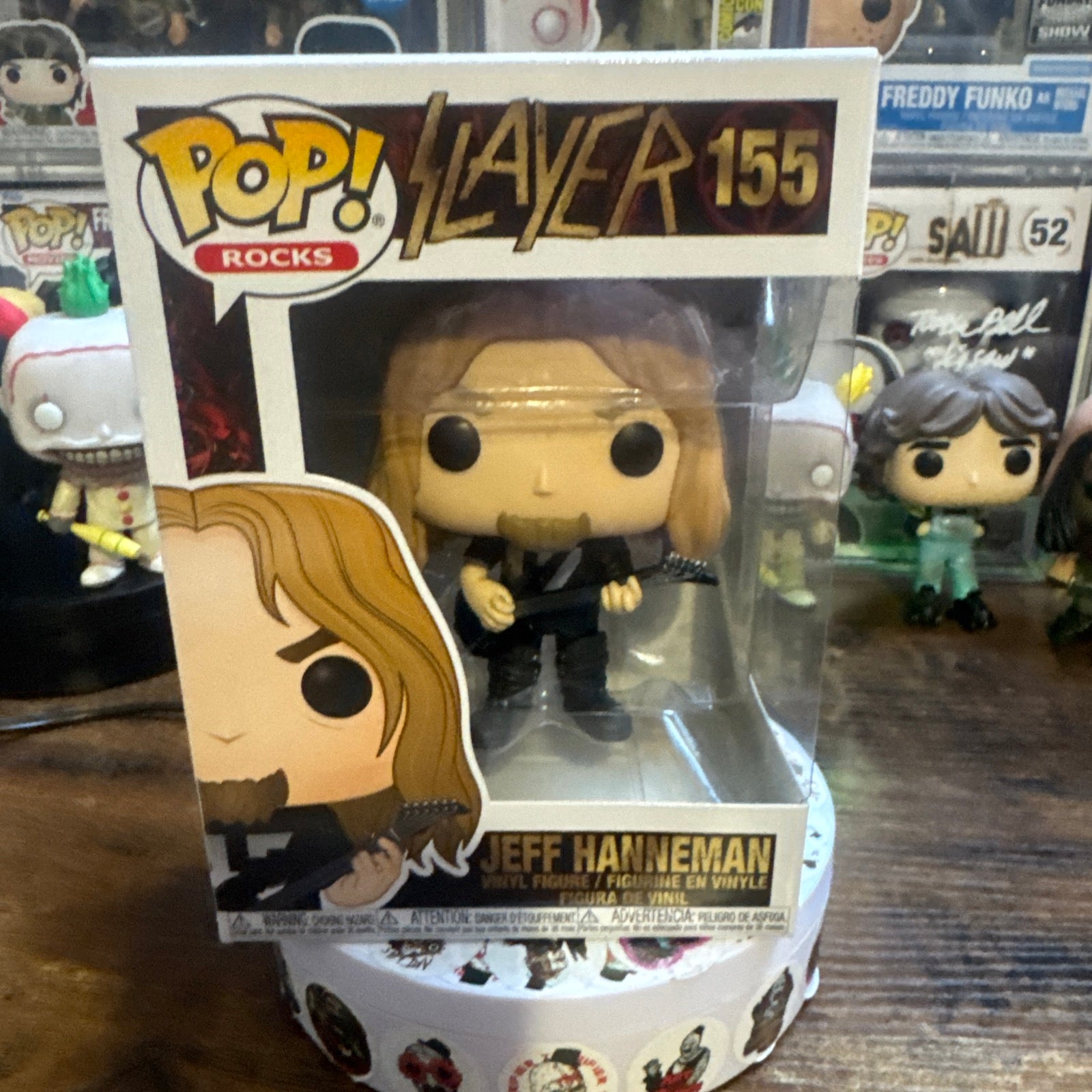 Vaulted Pop Rocks Jeff Hanneman #155 Slayer