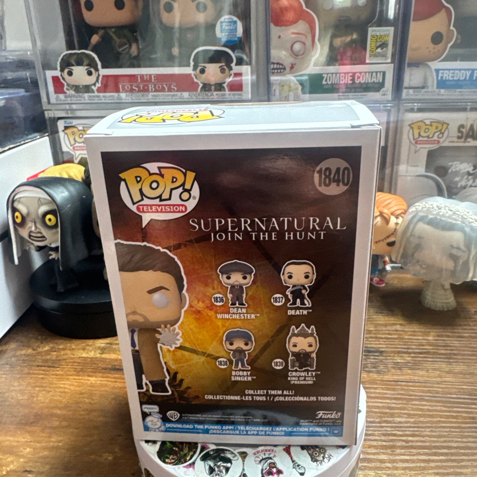 Castiel #1840 Glow In The Dark Supernatural Join The Hunt