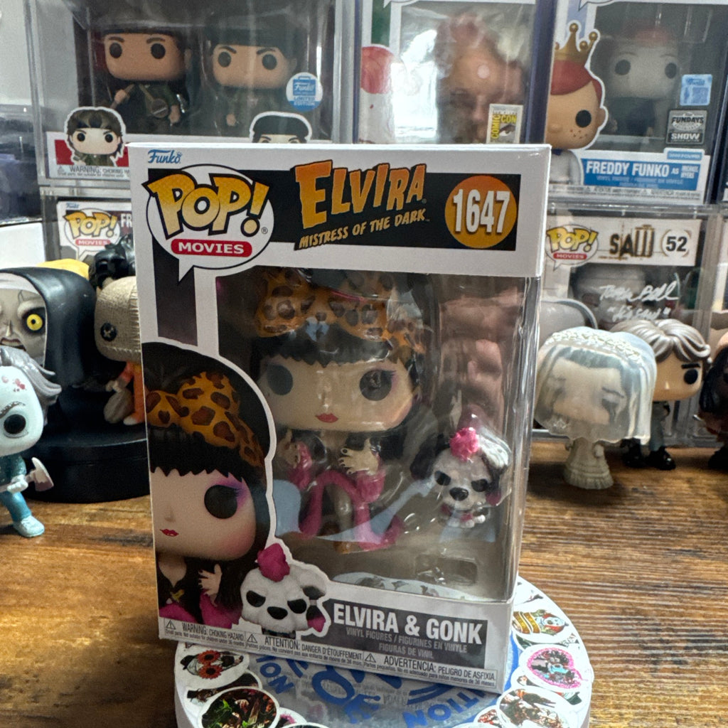 Vaulted Elvira Mistress Of The Dark With Gonk #1647