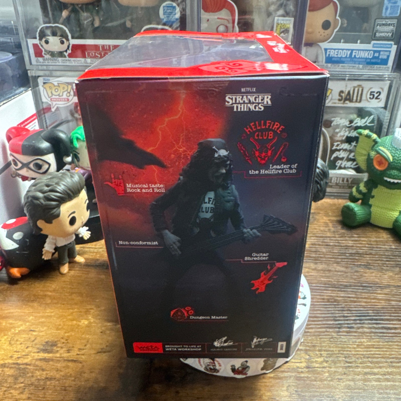 Rockstar Eddie Stranger Things Mini Epics Weta Workshop