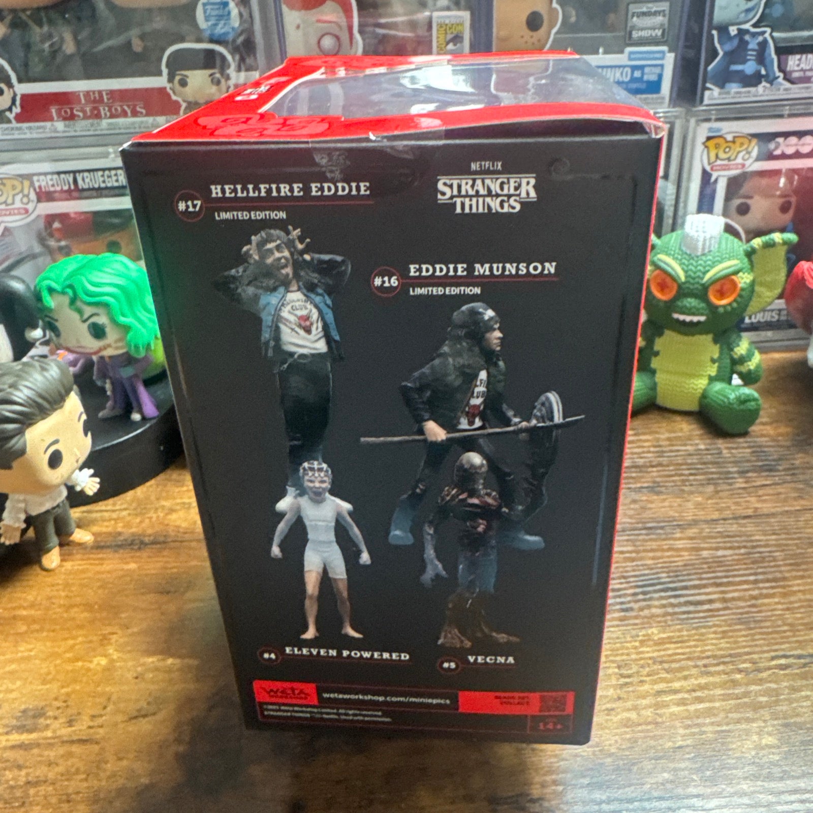 Rockstar Eddie Stranger Things Mini Epics Weta Workshop