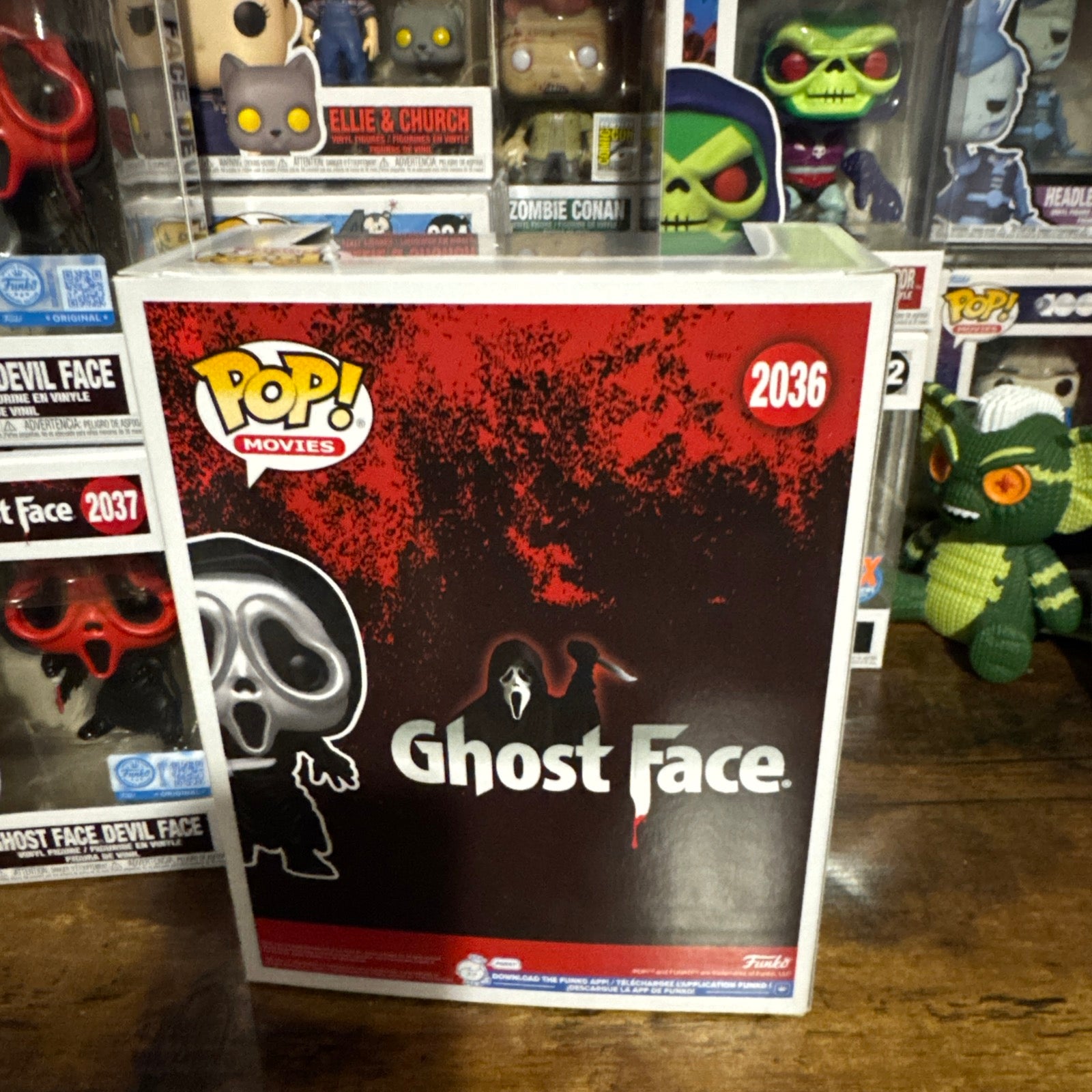 Ghost Face #2036 VHS Movie Cover