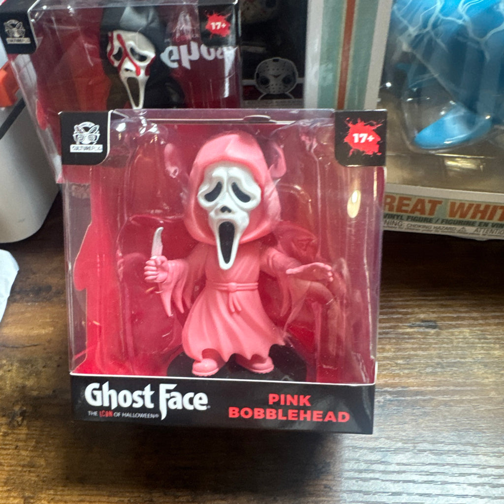 Culturefly Ghost Face Pink Scream