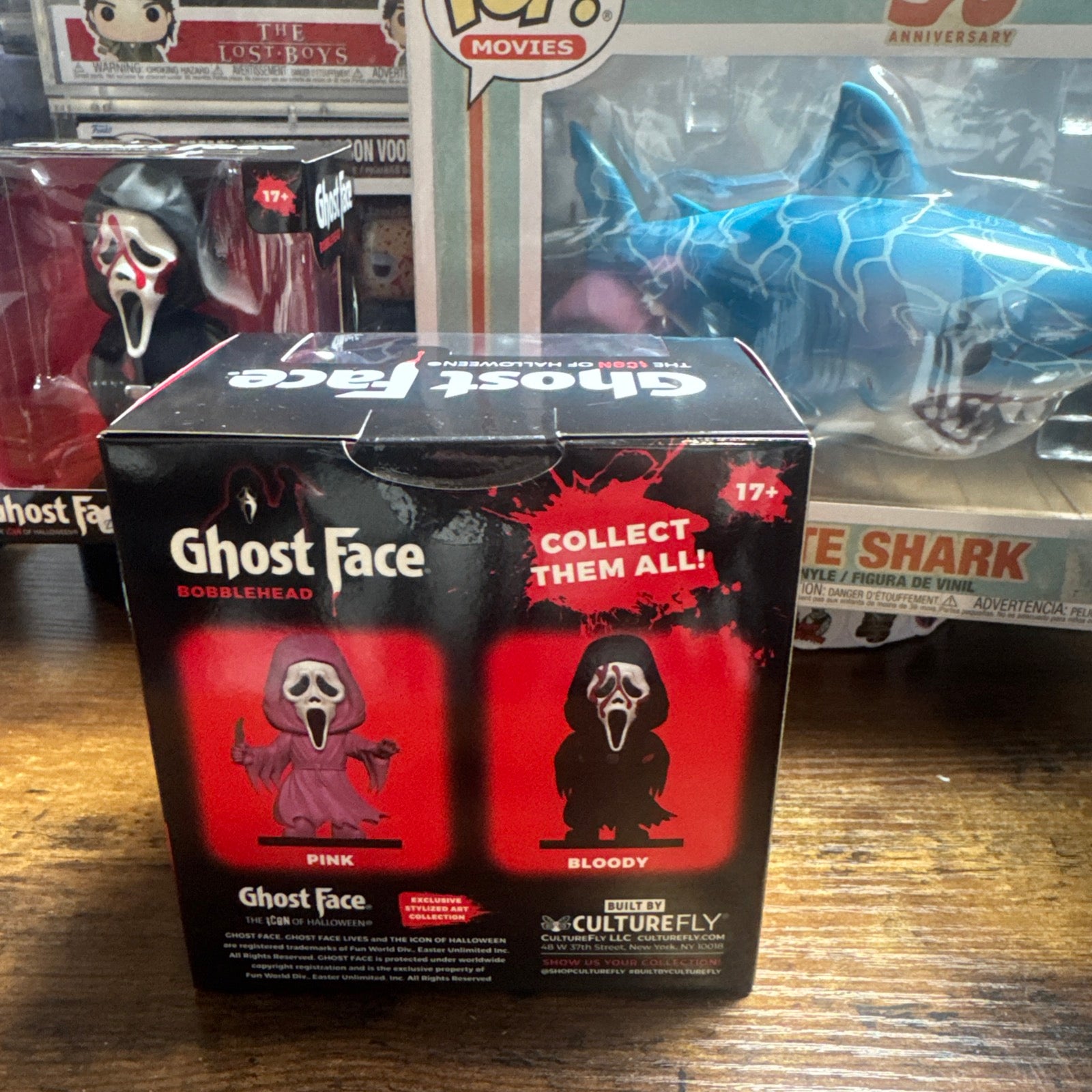 Culturefly Ghost Face Pink Scream