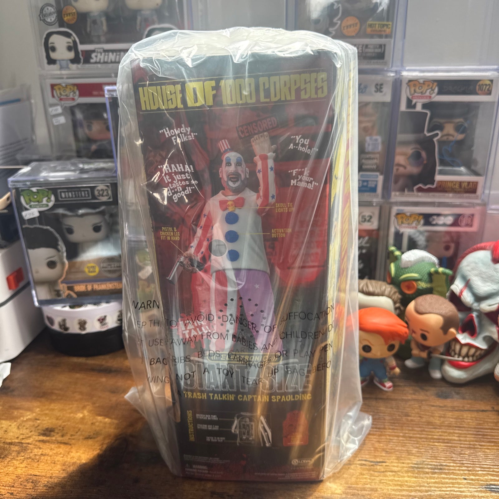 Captain Spaulding Trash Talking 12” Figure House Of 1000 Corpses