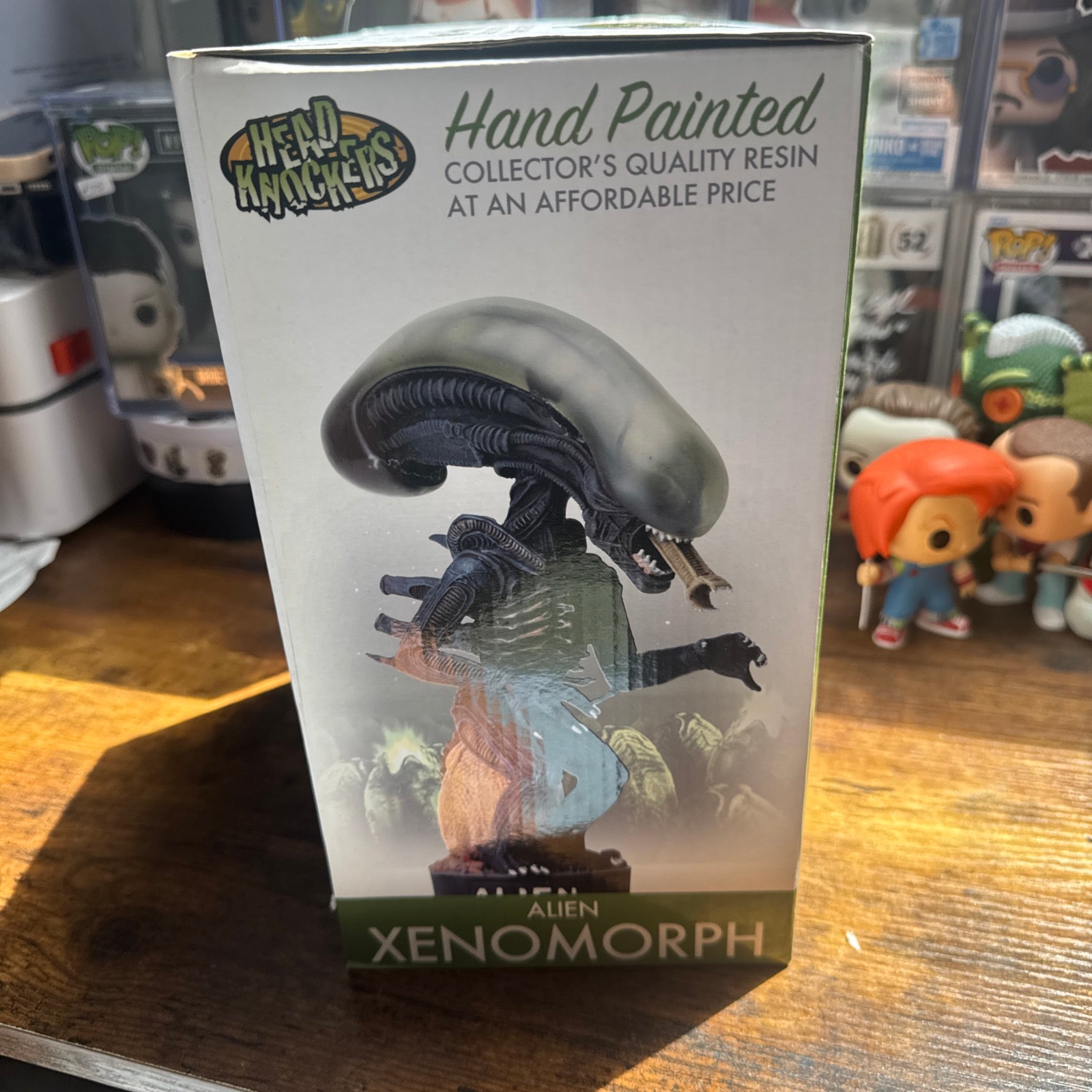 Xenomorph Head Knocker Hand Painted Alien