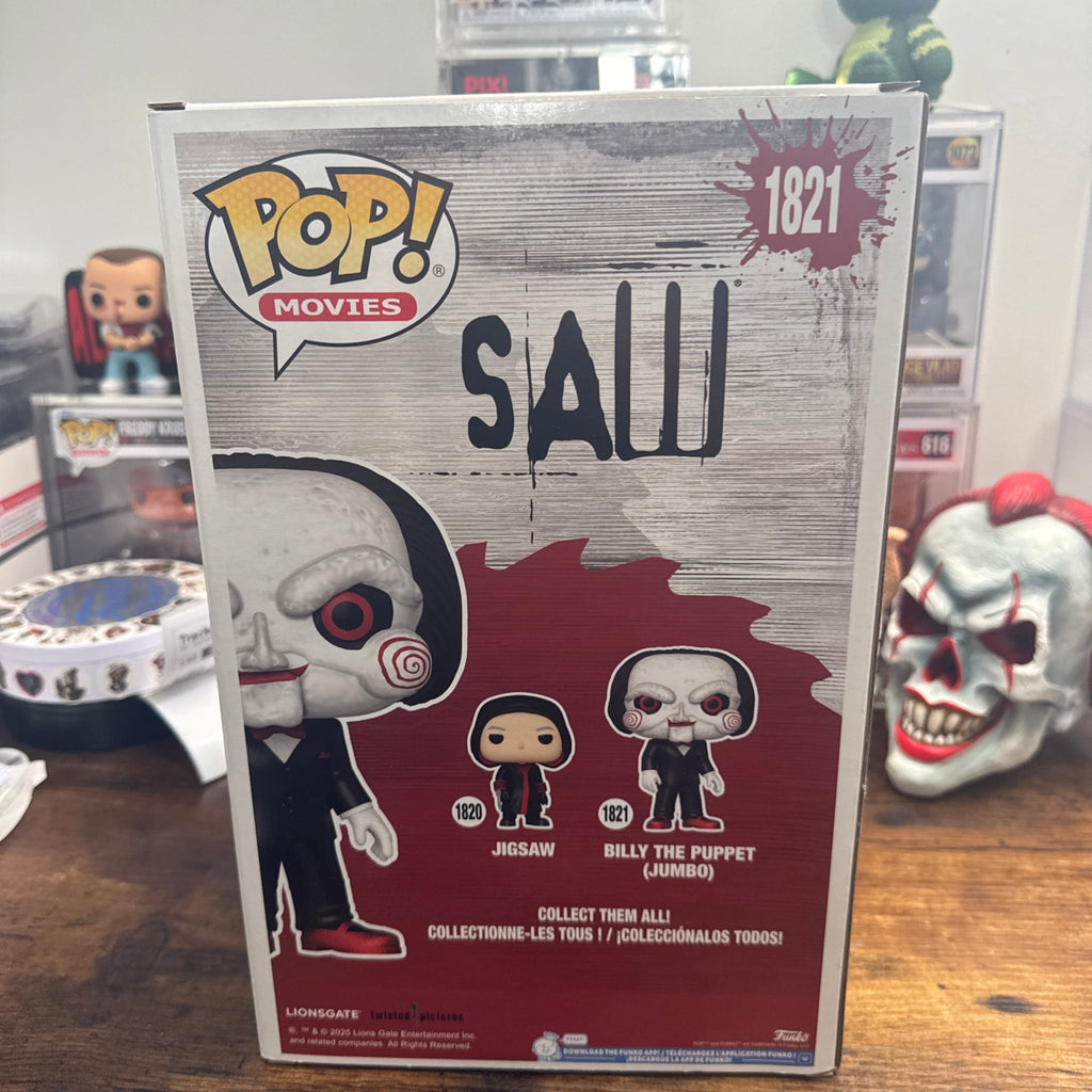 Billy The Puppet #1821 Jumbo 10” Saw