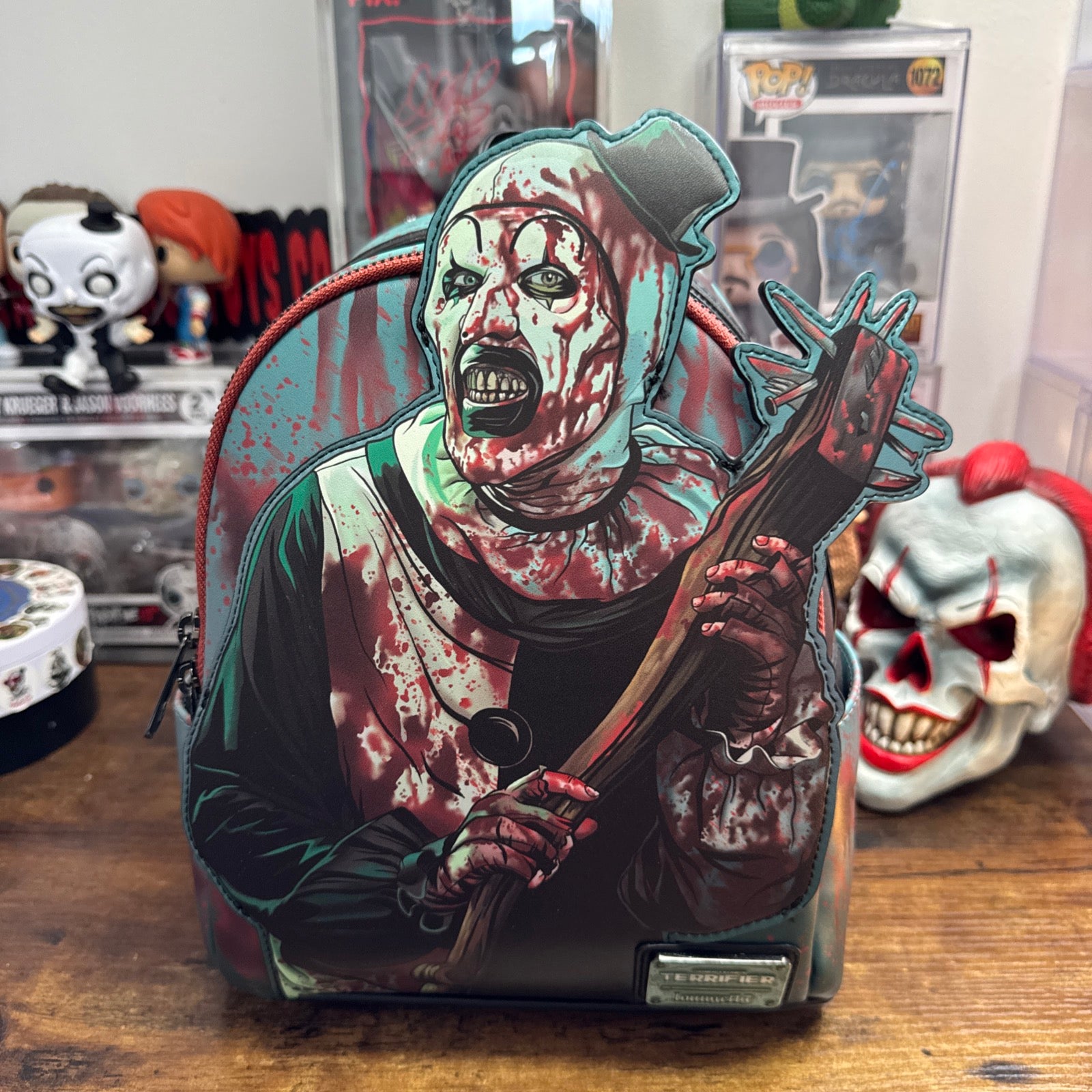Loungefly Art The Clown Mini Backpack US Release Terrifier