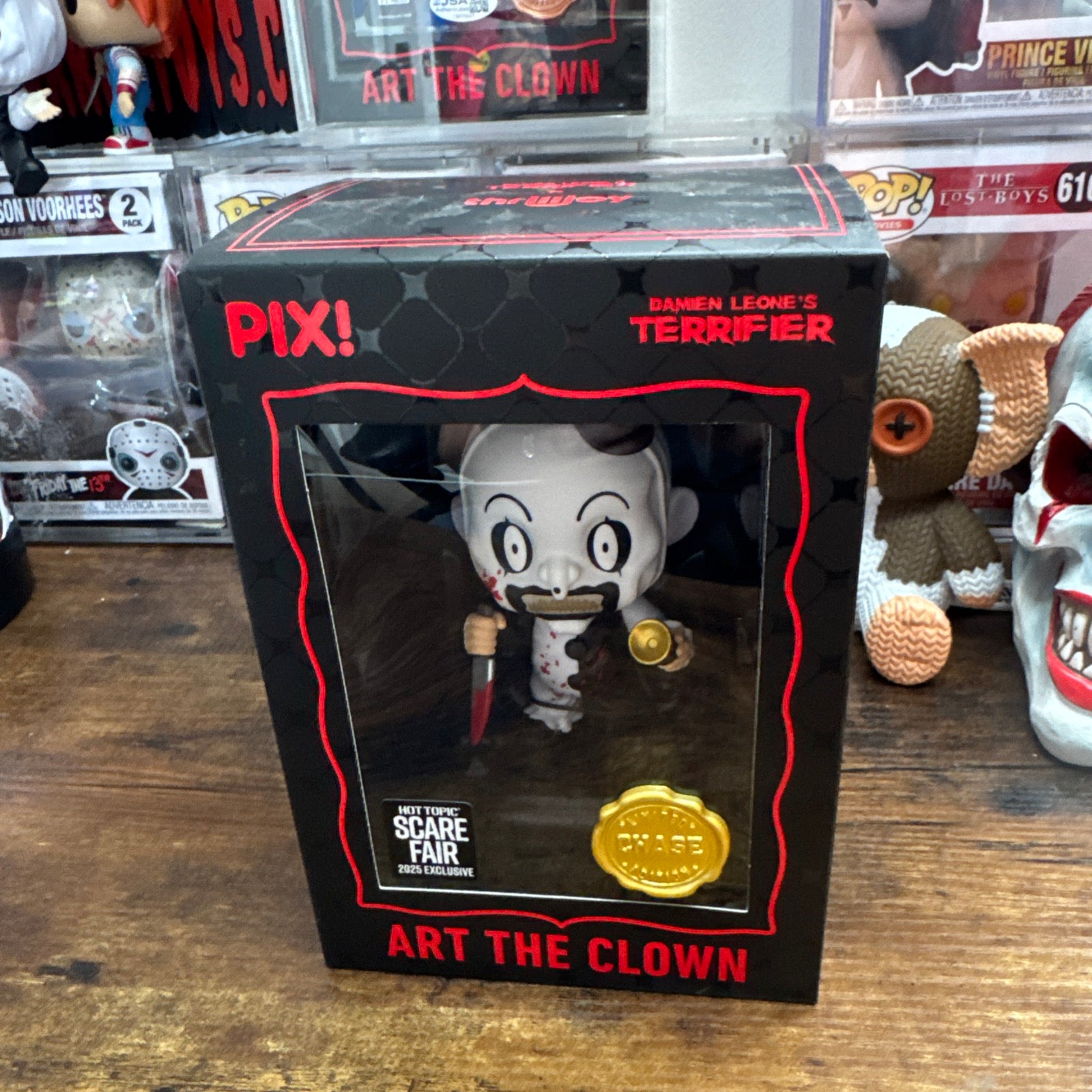 Thrilljoy Pix Art The Clown Chase Terrifier