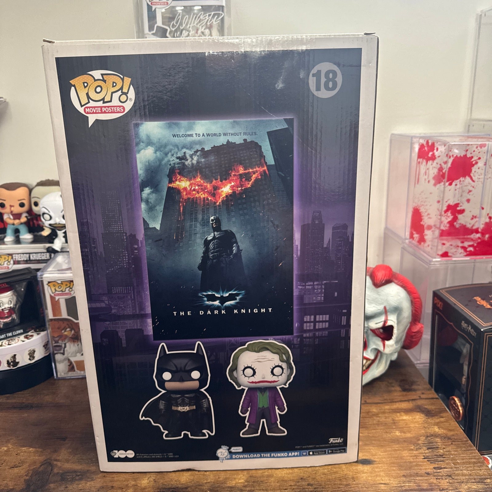 Vaulted Batman / The Joker #18 Funko Movie Posters The Dark Knight