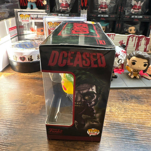 Dceased Joker Pop & Tee Blacklight Size XL