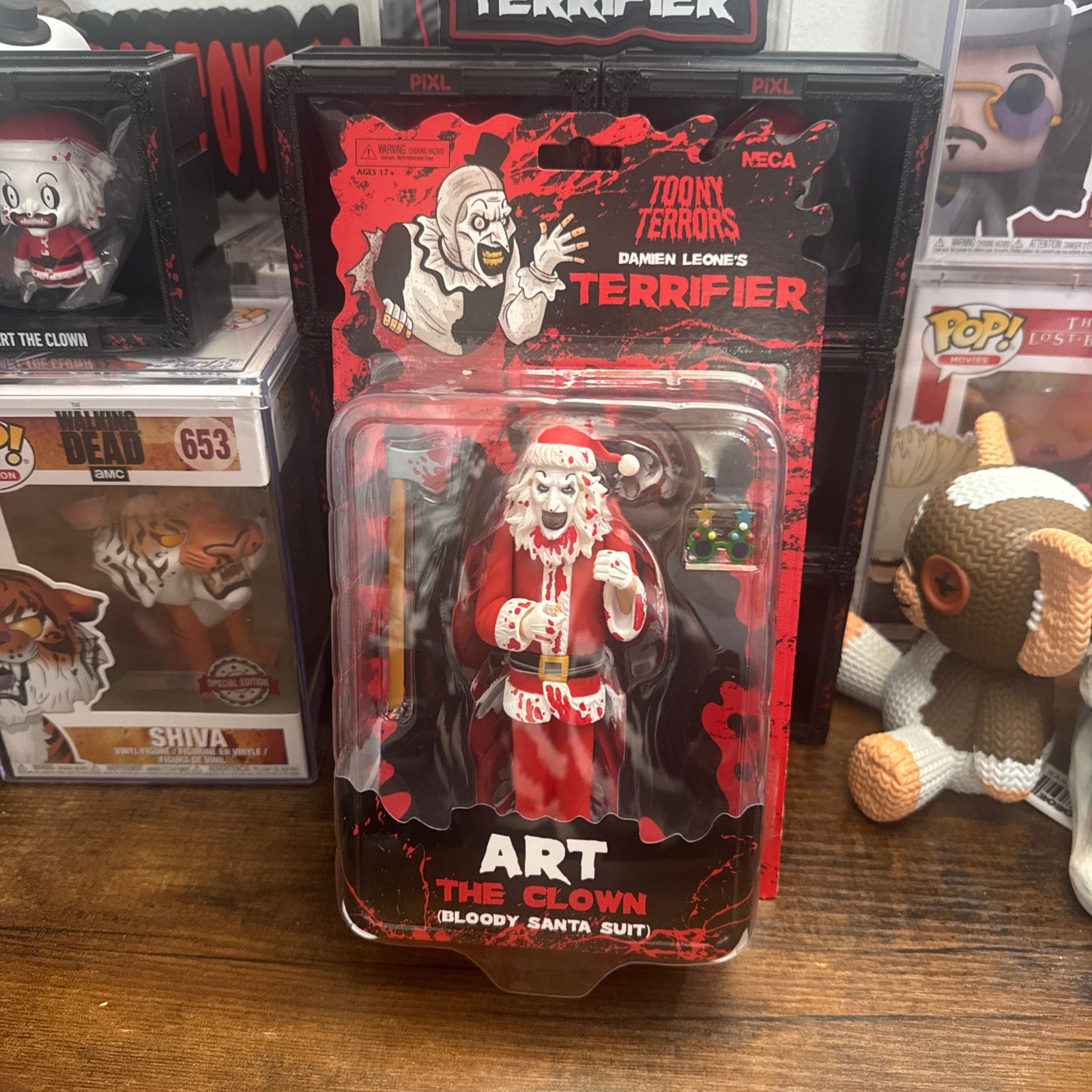Toony Terrors Art The Clown Bloody Santa Suit Damien Leone’s Terrifier 6” Figure