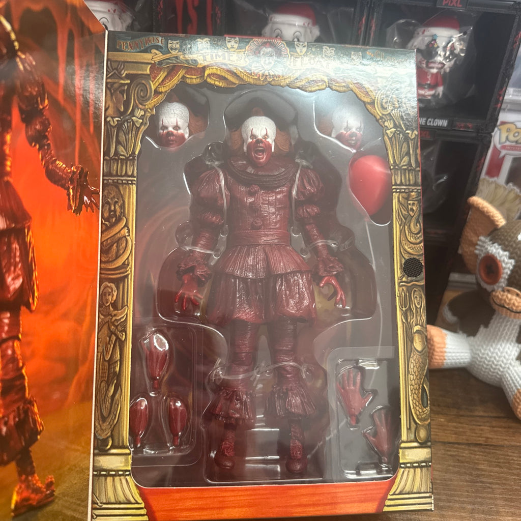 Ultimate Blood Pennywise 7” Figure Welcome To Derry