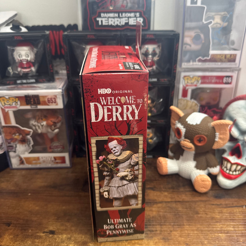 Ultimate Bob Gray The Dancing Clown 7” Figure Pennywise Welcome To Derry