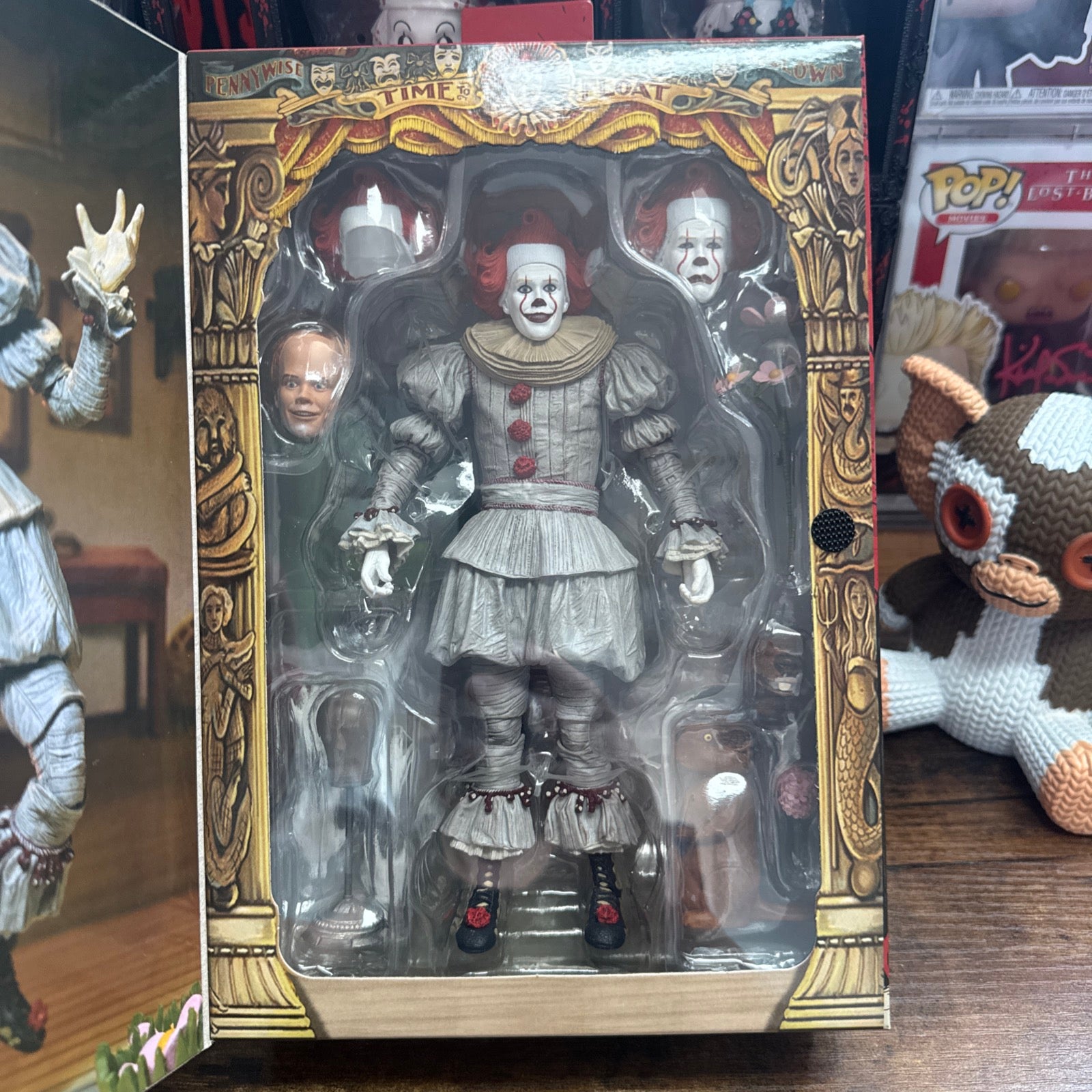 Ultimate Bob Gray The Dancing Clown 7” Figure Pennywise Welcome To Derry