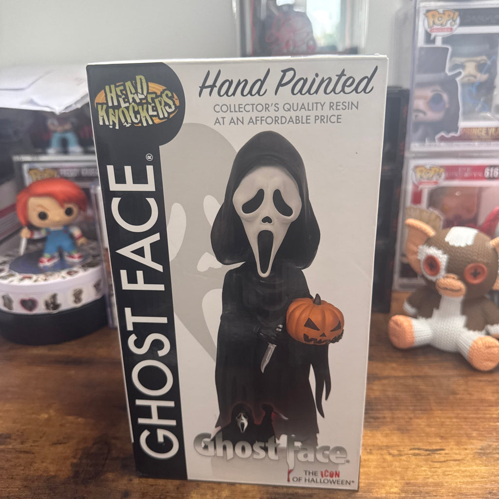 Ghost Face Head Knocker Hand Painted Scream