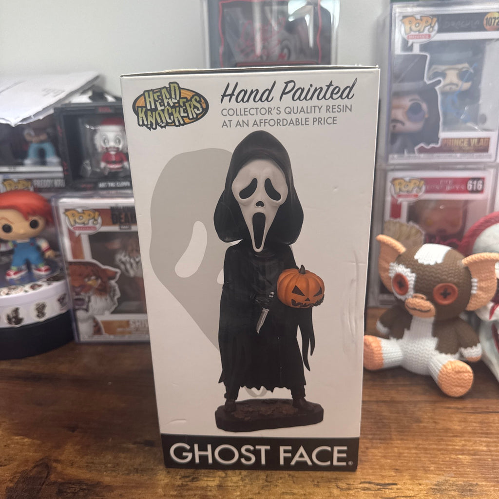 Ghost Face Head Knocker Hand Painted Scream