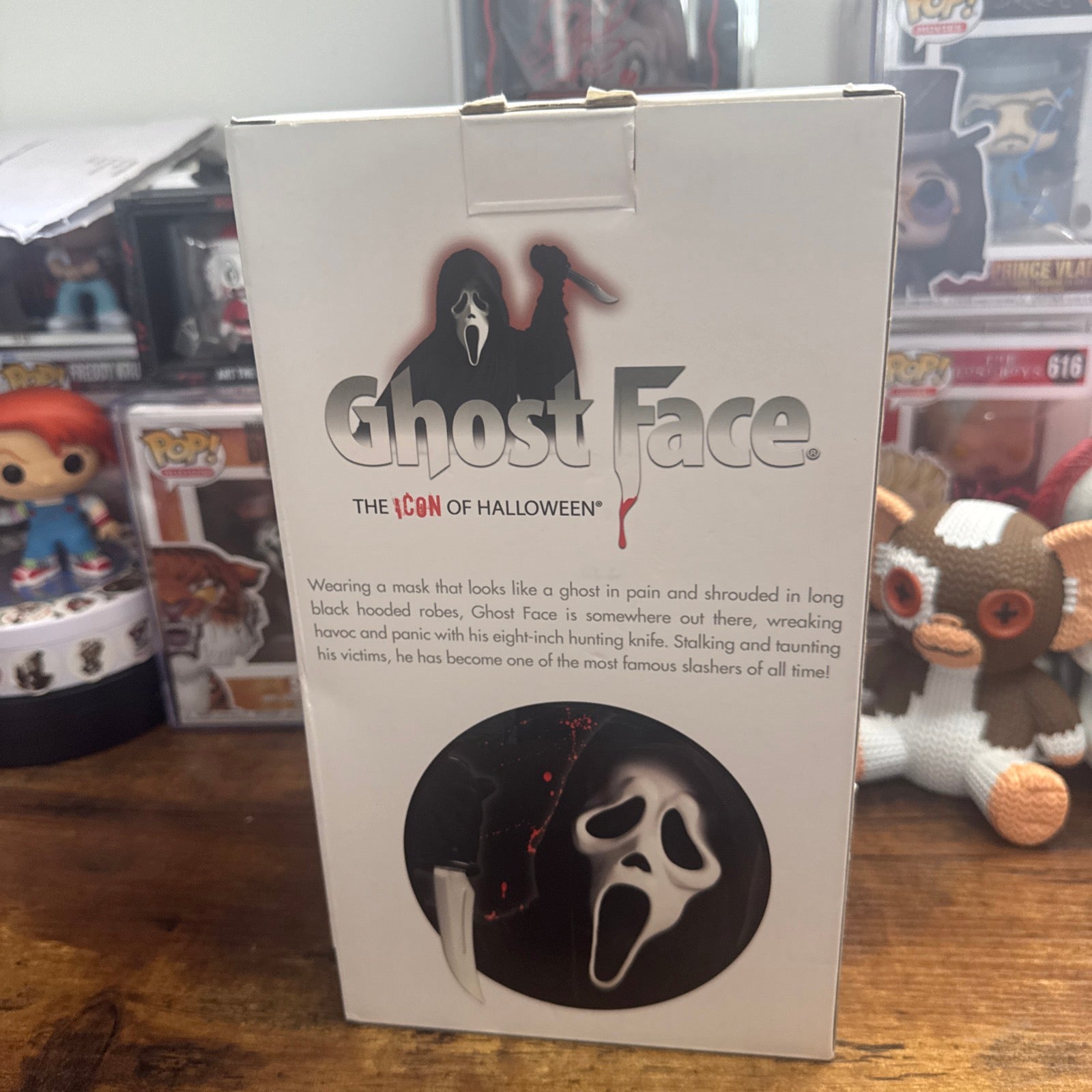 Ghost Face Head Knocker Hand Painted Scream