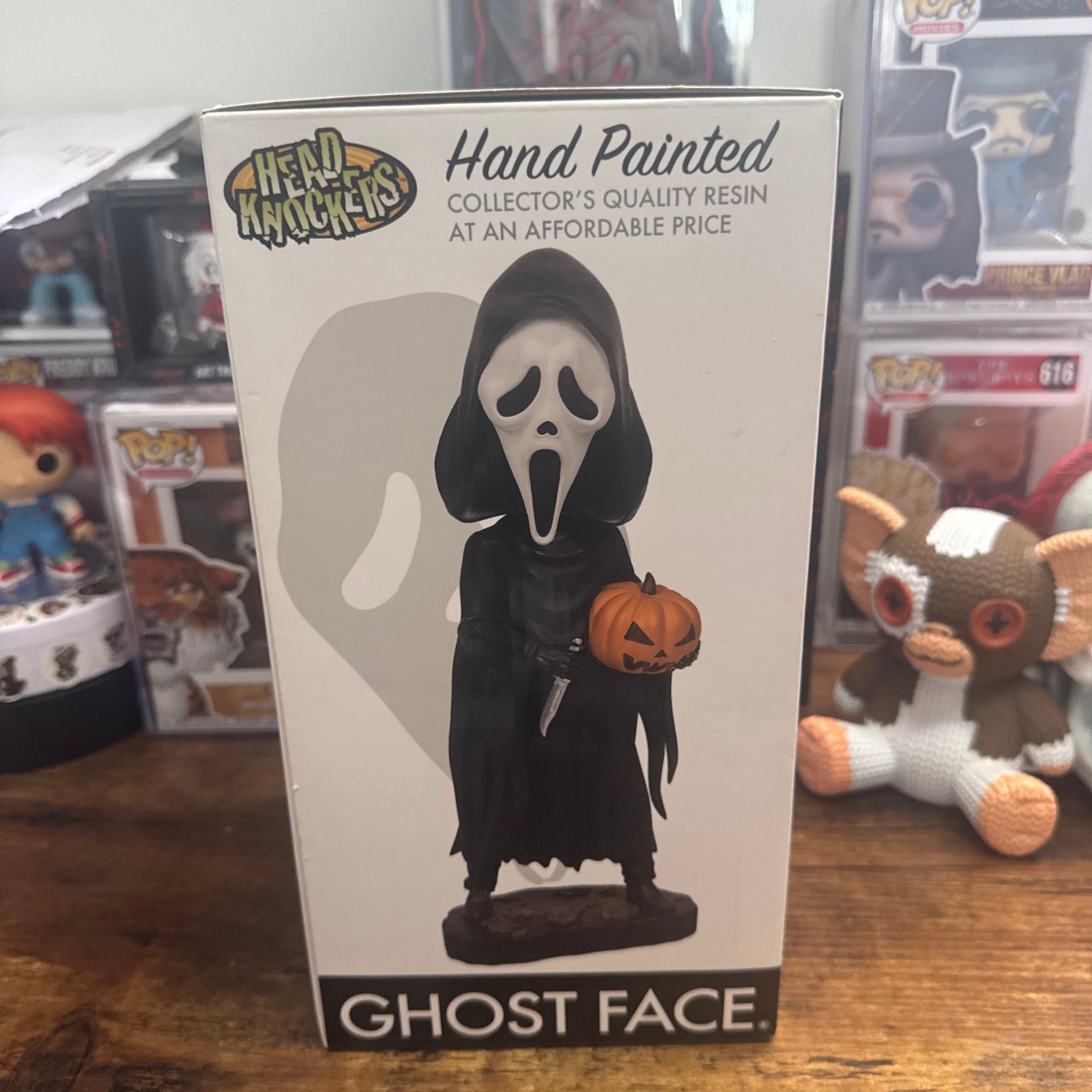 Ghost Face Head Knocker Hand Painted Scream