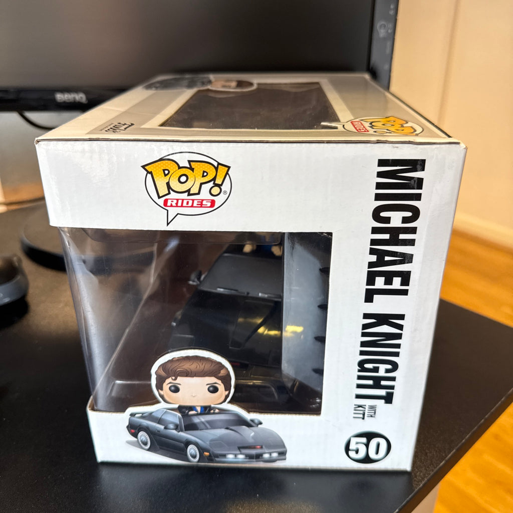 Vaulted Michael Knight With Kitt #50 Knight Rider Pop Rides