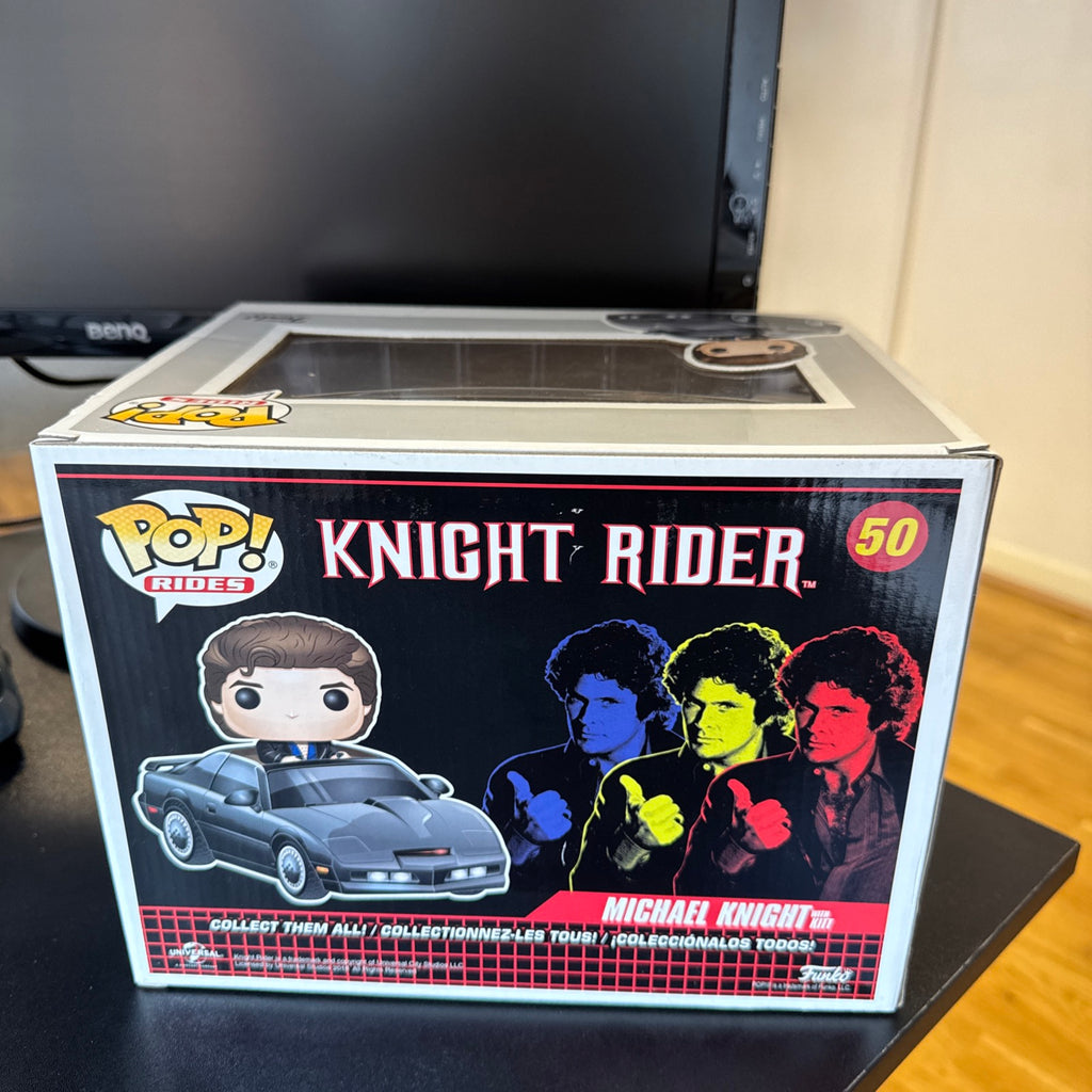 Vaulted Michael Knight With Kitt #50 Knight Rider Pop Rides