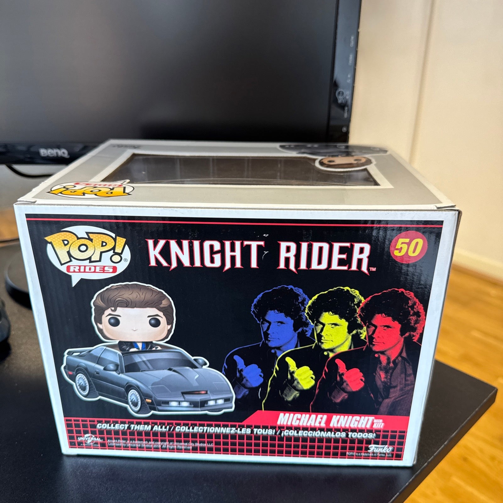 Vaulted Michael Knight With Kitt #50 Knight Rider Pop Rides