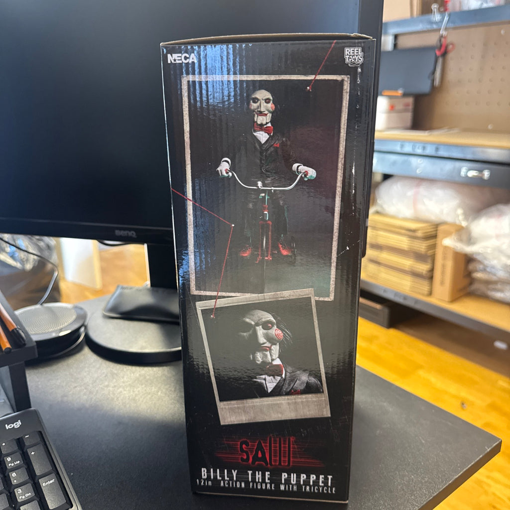Billy The Puppet 12” Action Figure With Tricycle Push Button Sound