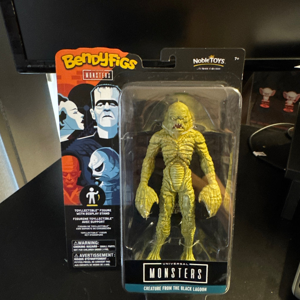 Noble Toys Creature From The Black Lagoon 7” BendyFigs Universal Monsters