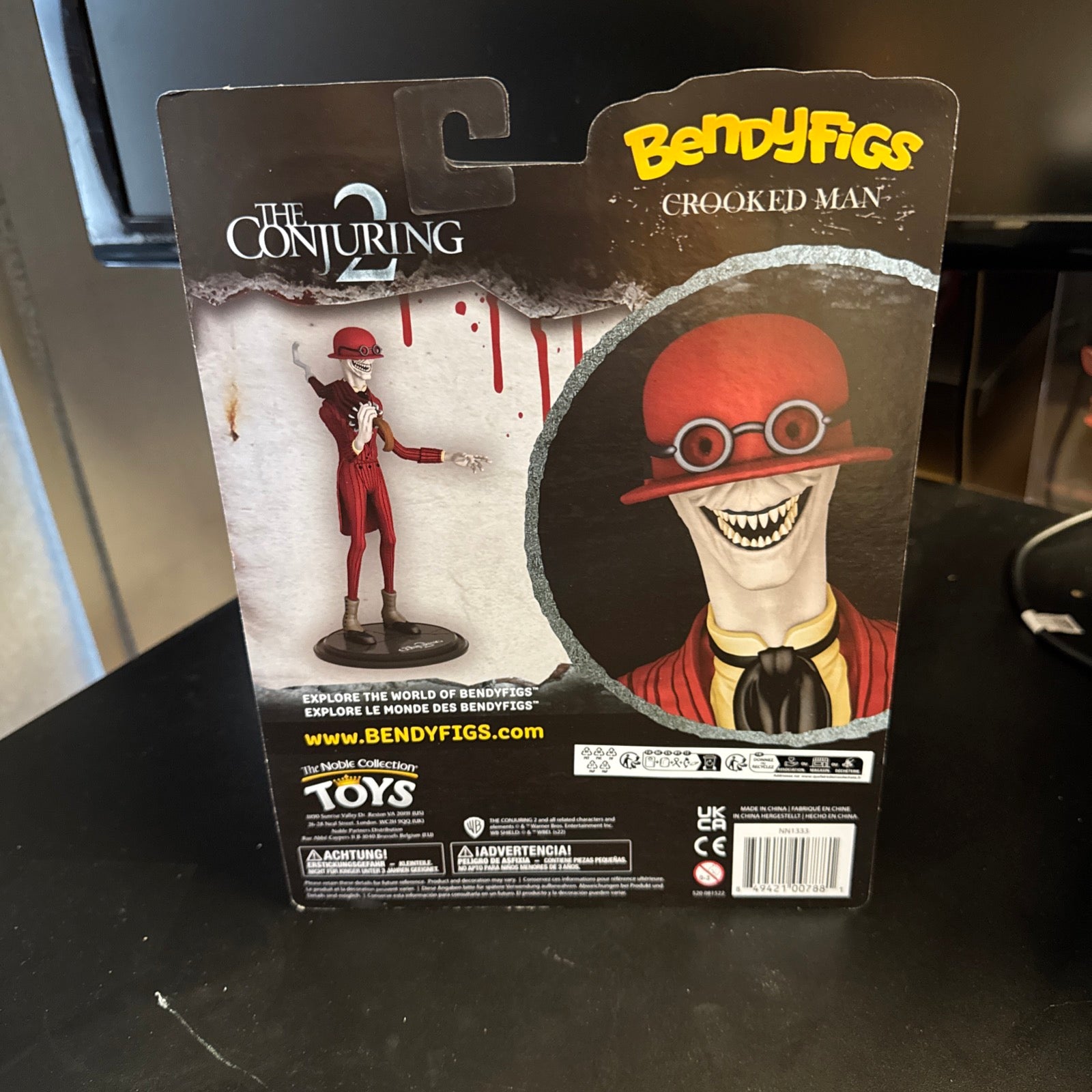 Noble Toys Crooked Man 7”BendyFigs The Conjuring 2