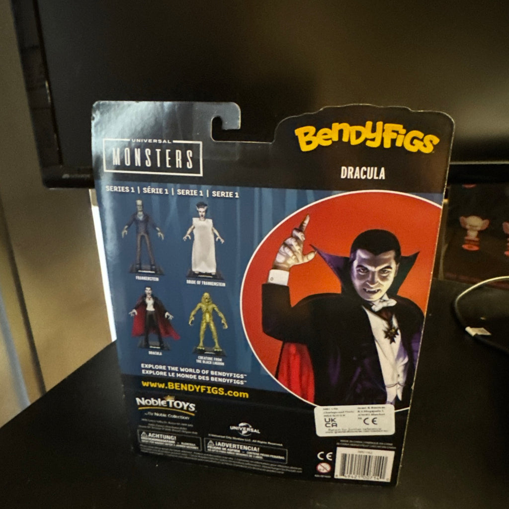 Noble Toys Dracula 7” BendyFigs Universal Monsters