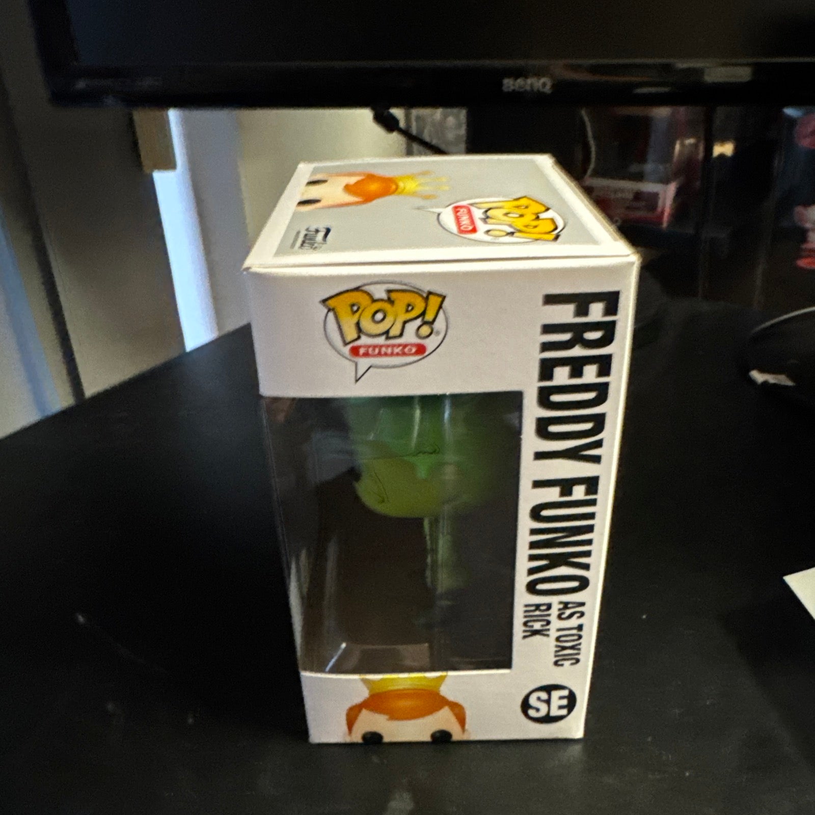 Vaulted Freddy Funko As Toxic Rick Rick And Morty 3000 PCS Glow In The Dark