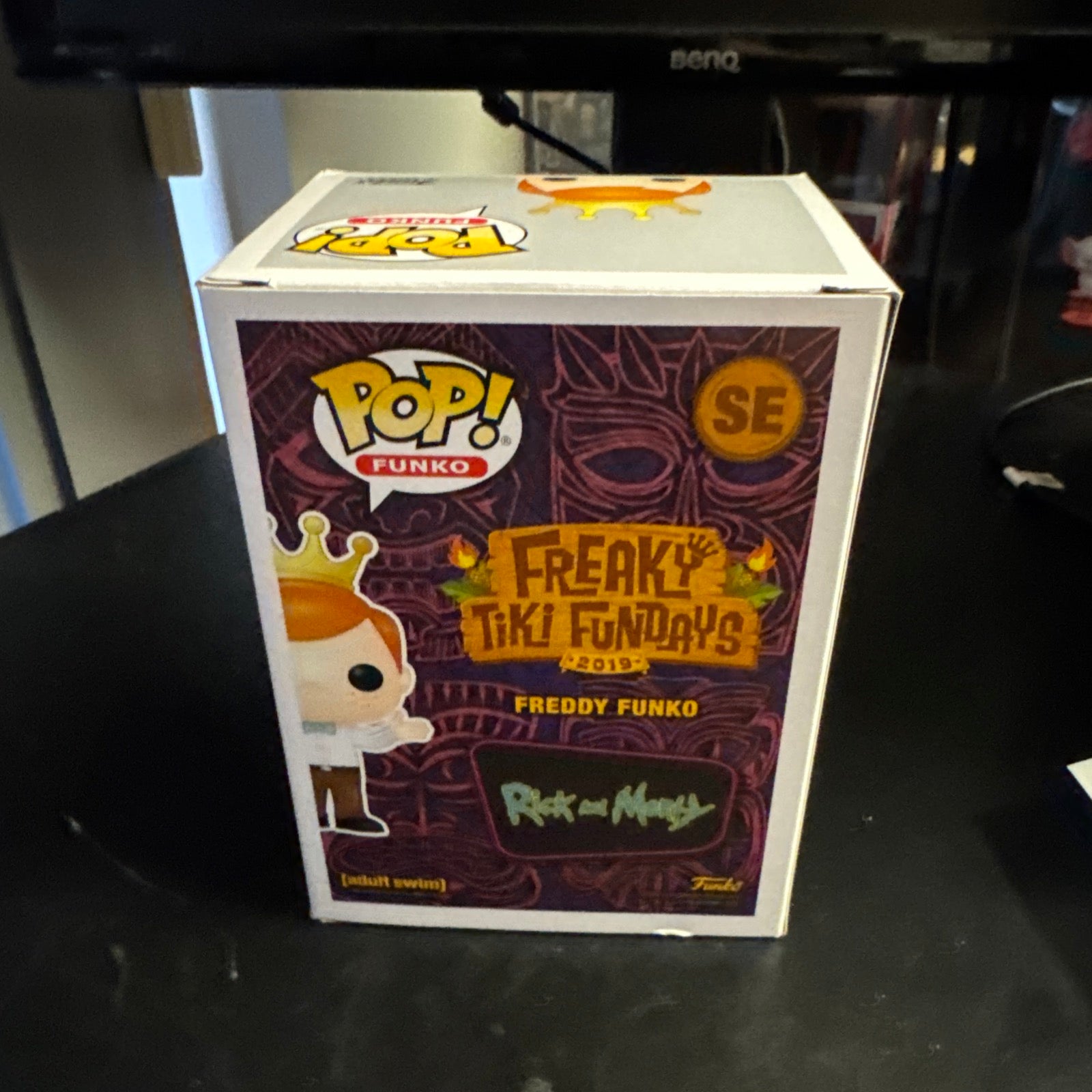 Vaulted Freddy Funko As Toxic Rick Rick And Morty 3000 PCS Glow In The Dark