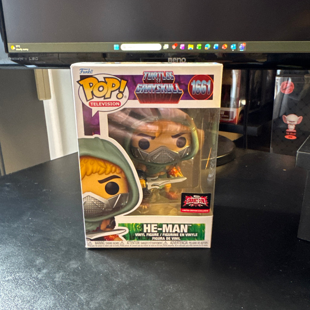 He-Man #1661 Turtles Of Grayskull Target Con