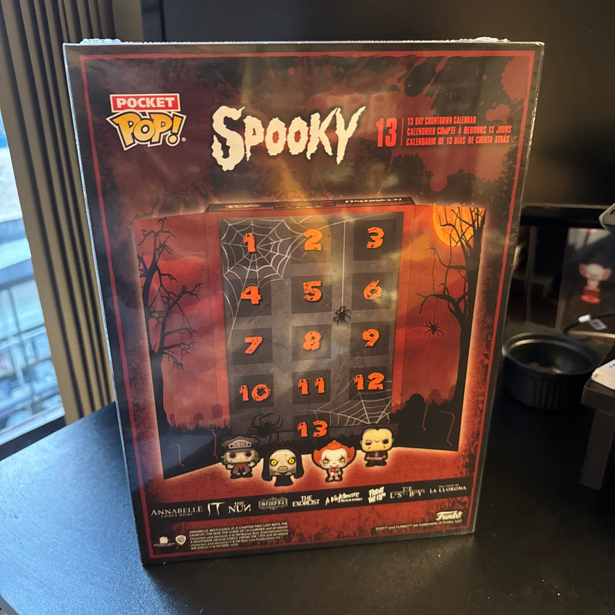 Funko Pocket Pop Spooky 13 Calendar