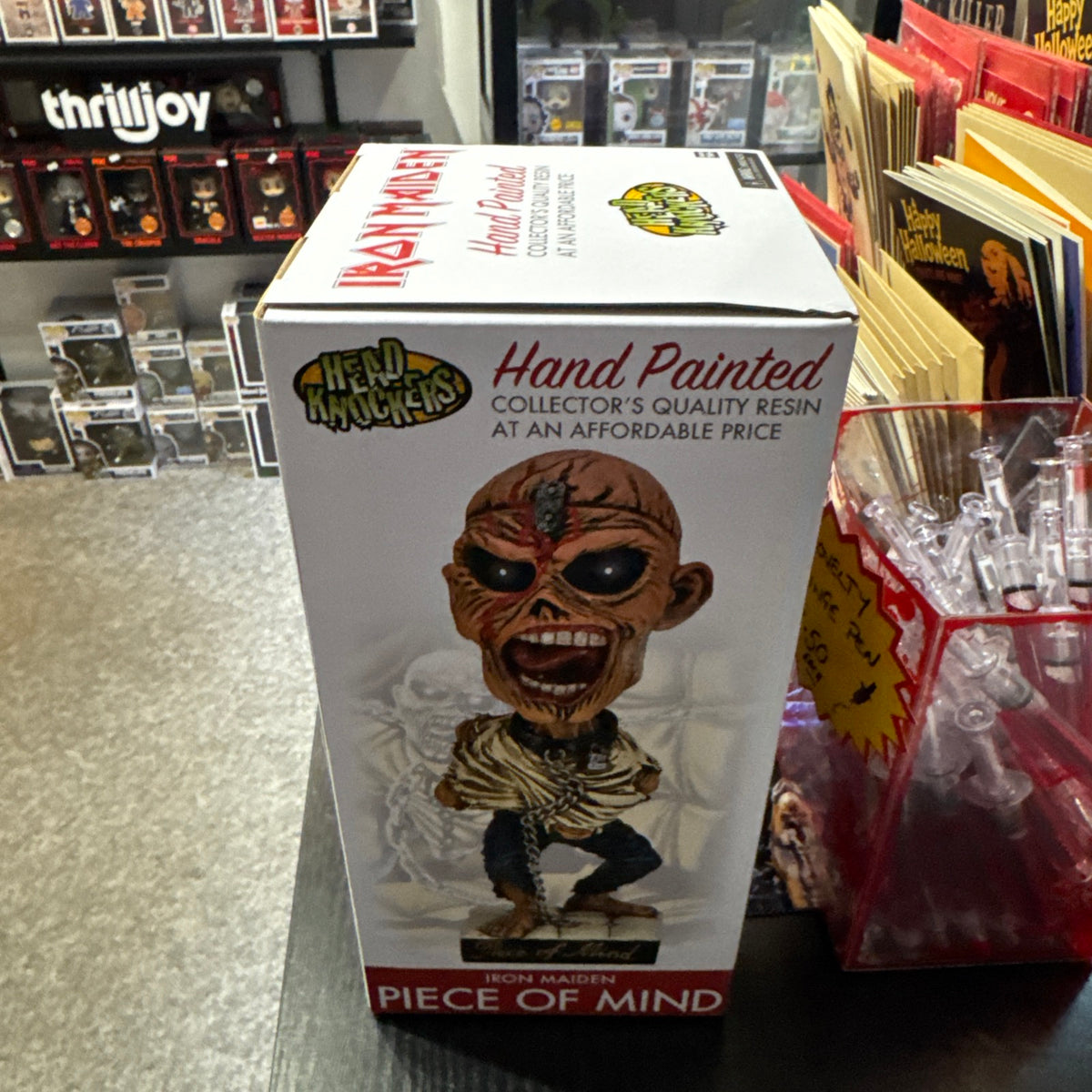 Neca Head Knocker Eddie Iron Maiden Hand Painted
