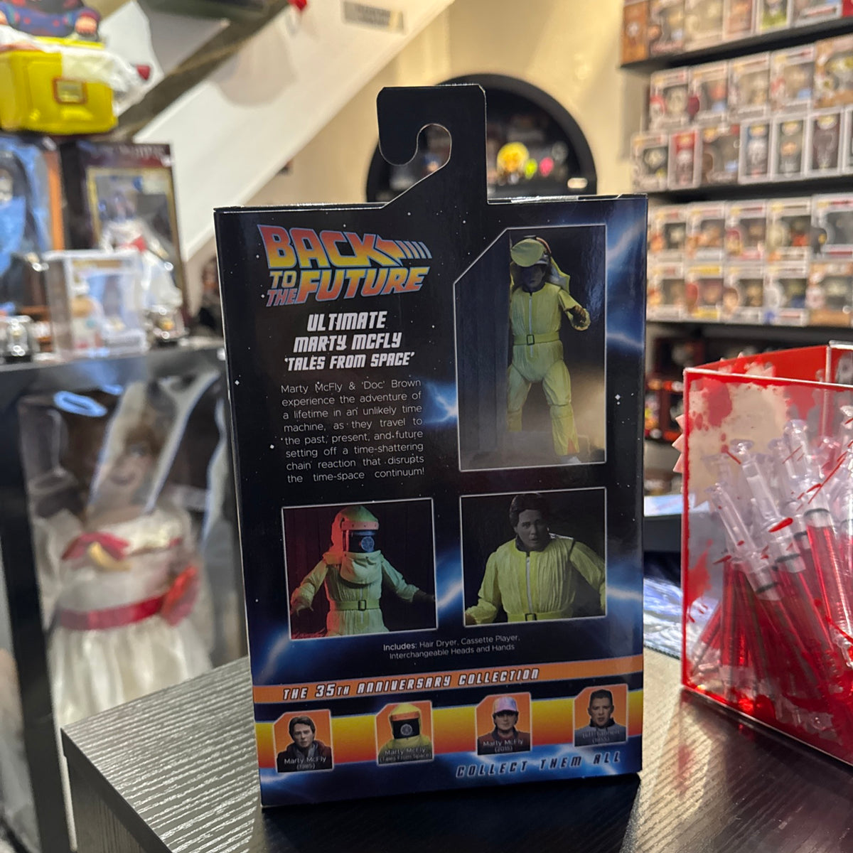 Neca Marty McFly Tales From Space 7” Figure Back To The Future