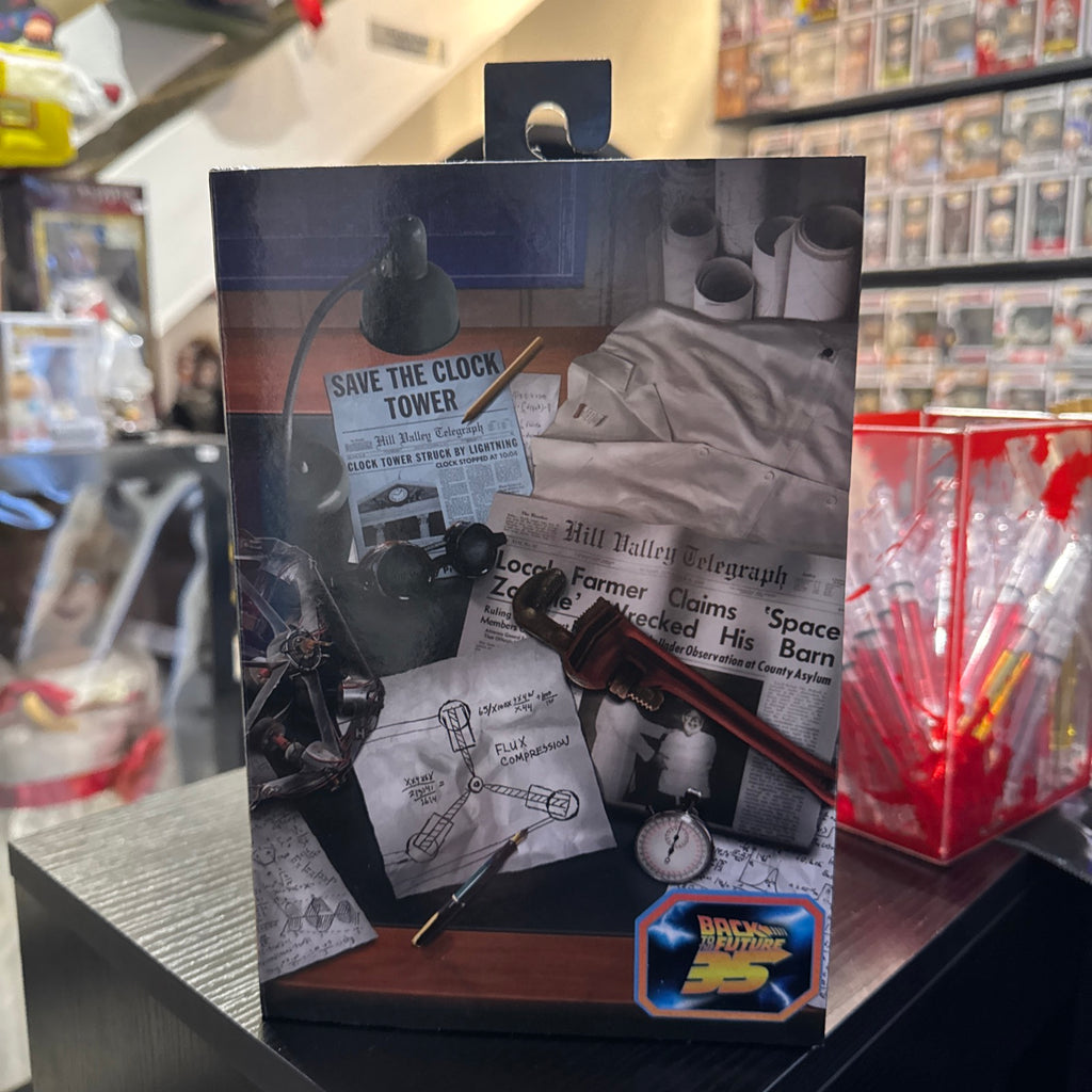 Neca Ultimate Doc Brown 7” Figure Back To The Future