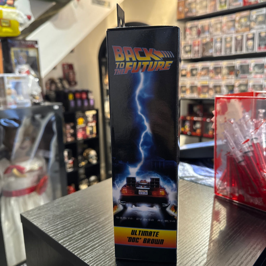 Neca Ultimate Doc Brown 7” Figure Back To The Future