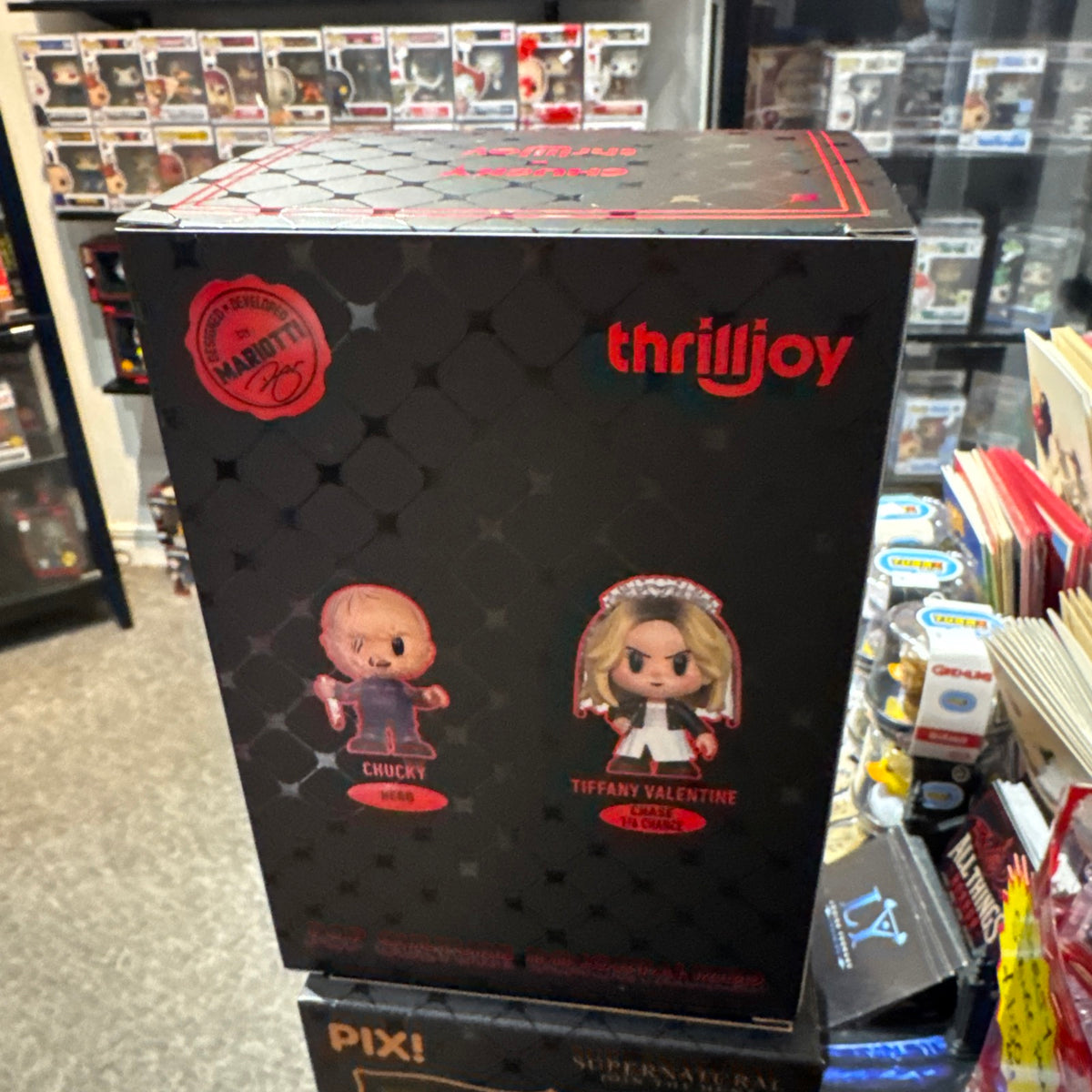 Thrilljoy Pix! Chucky Melted Childs Play Hero