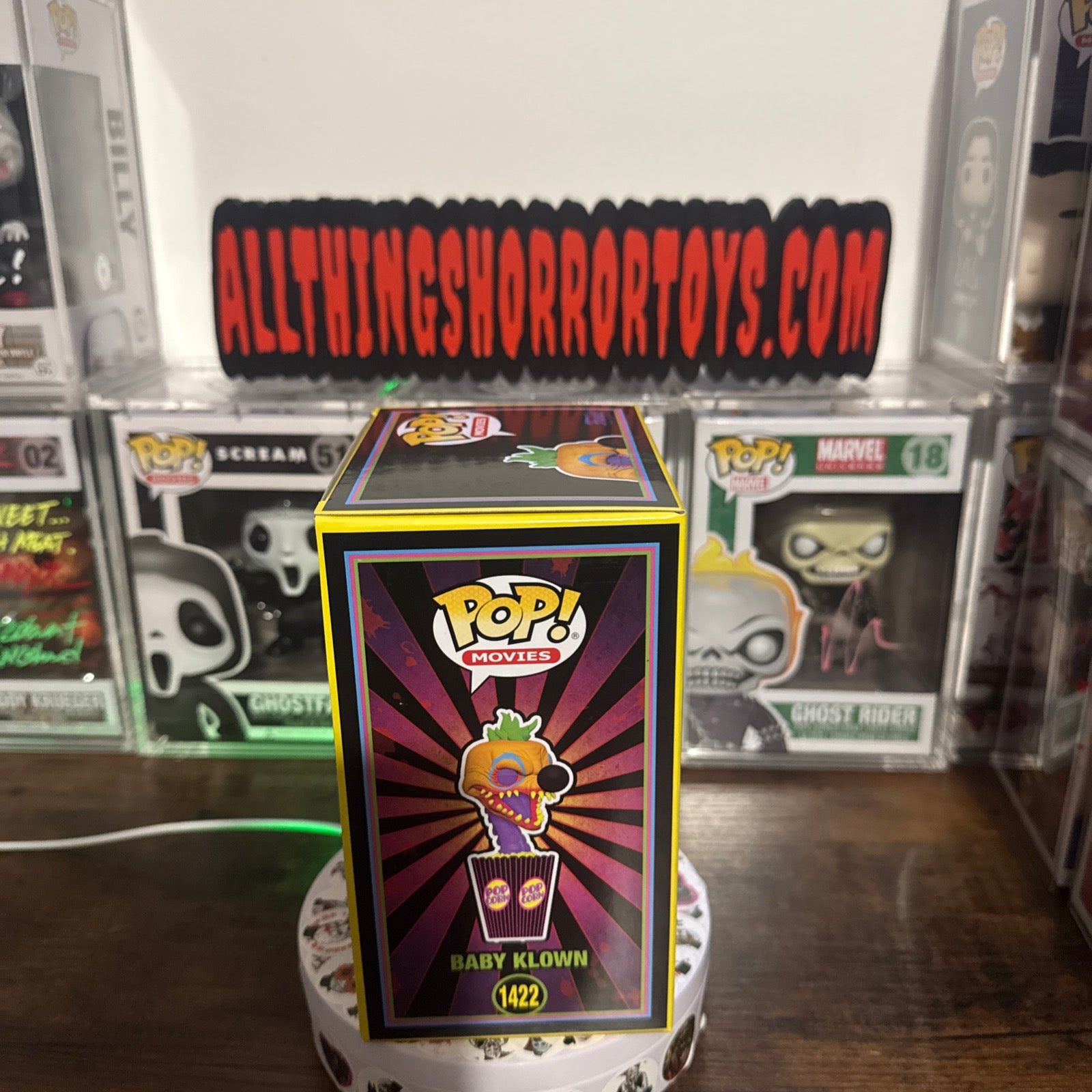 Baby Klown #1422 Blacklight Killer Klowns From Outer Space