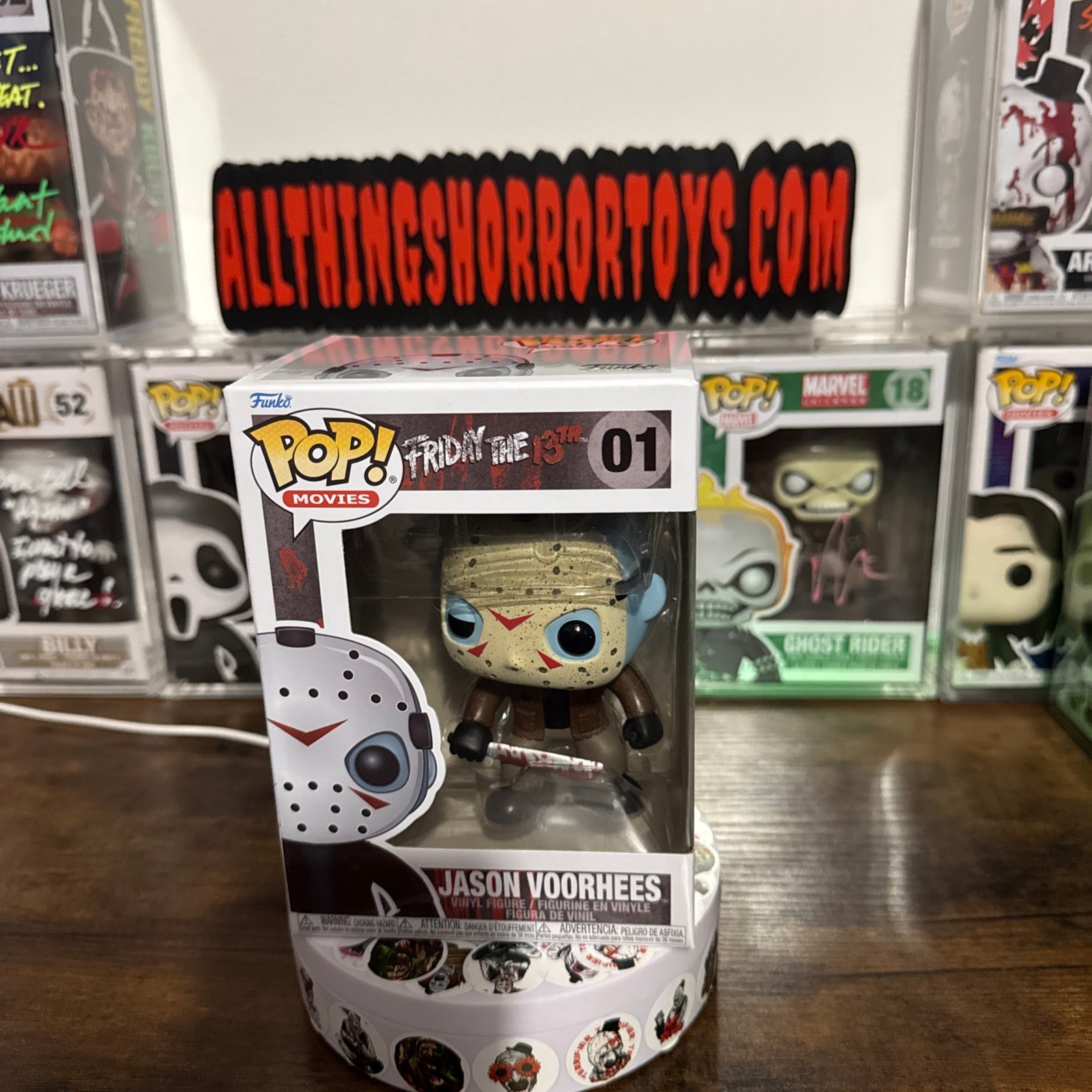 Jason Voorhees #01 Friday 13th in Blood Splatter Protector