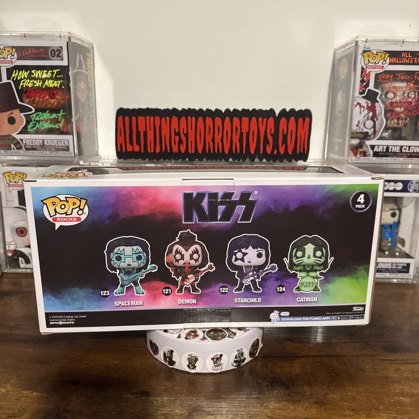 Kiss 4 Pack Spaceman/Demon/Starchild/Catman