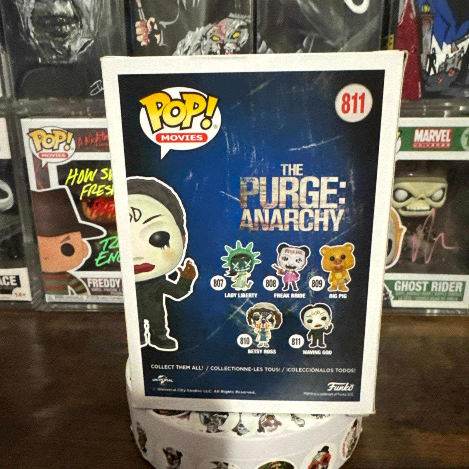 Vaulted Waving God #811 The Purge Anarchy