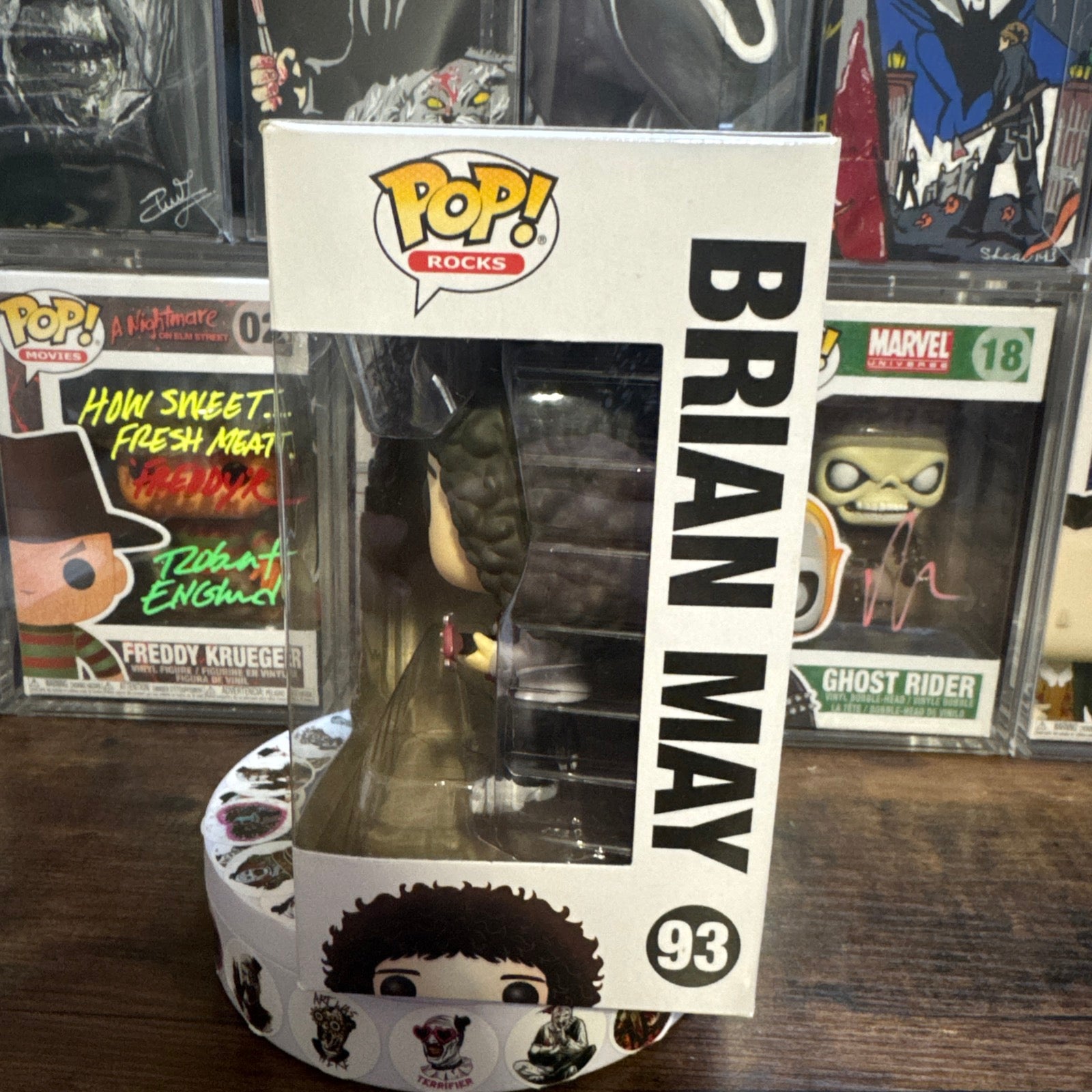Pop Rocks Brian May #93 Queen