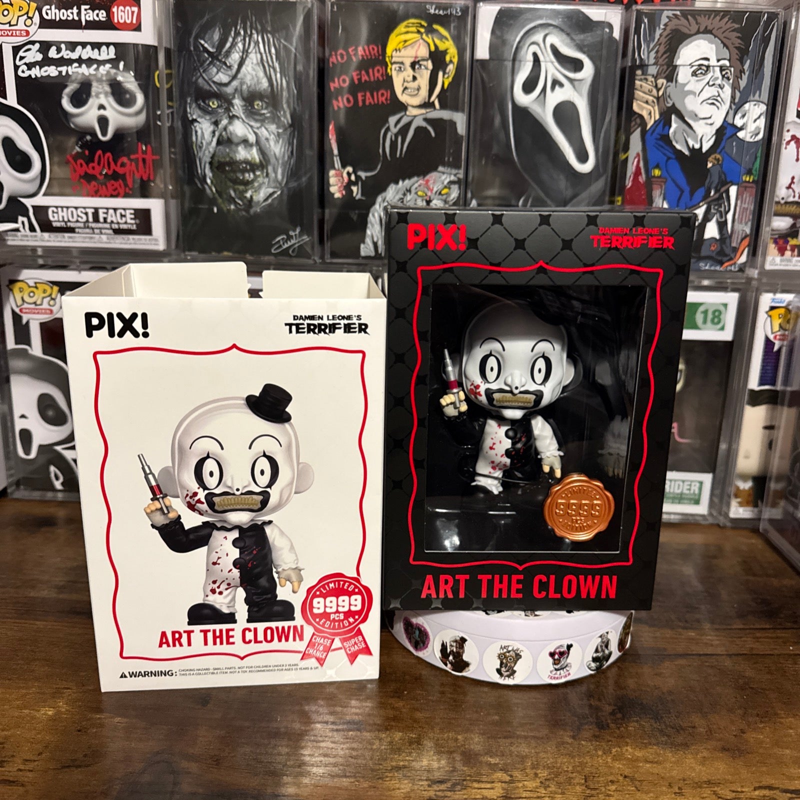 Thrilljoy Pix! Art The Clown Hero 9999pcs Limited Edition Syringe