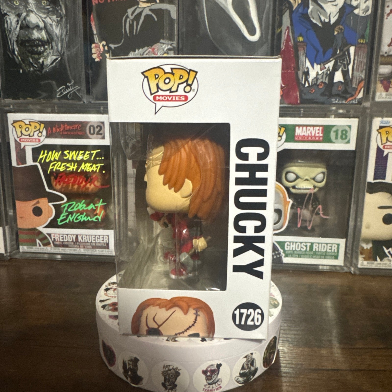 Chucky #1726 Valentine With Flower
