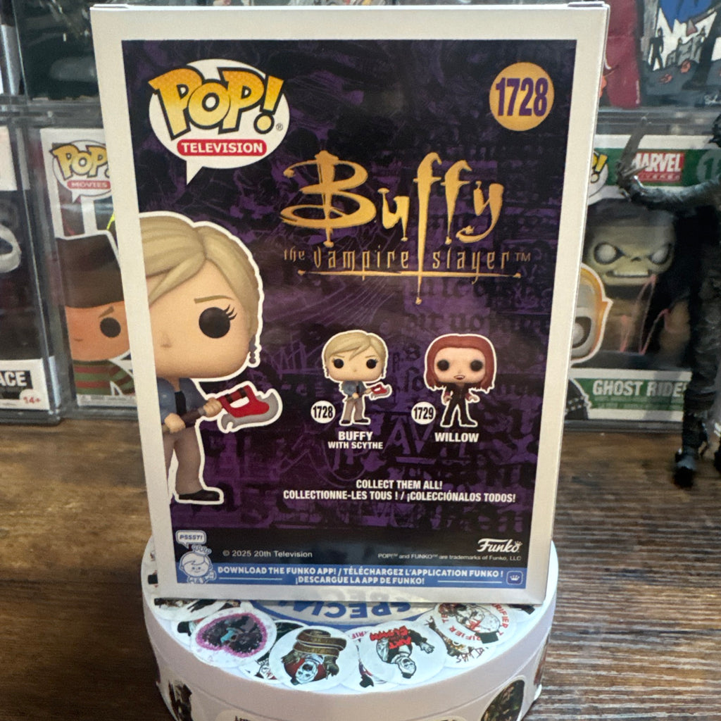 Buffy #1728 With Scythe Buffy The Vampire Slayer